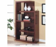 Unique Shaped Storage & Display Bookcase