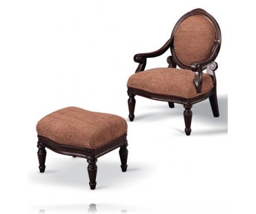 accent chair with ottoman on Wamic Chair With Ottoman  Accent Chairs   Chaises Coaster 900021
