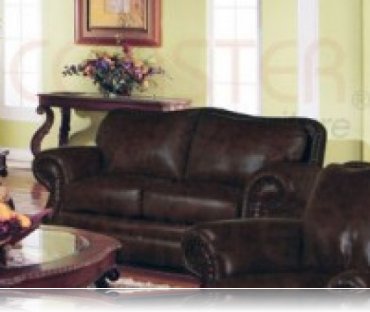 Wilson Leather Love Seat