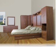 Studio Bedroom King Platform w/4 Drawer