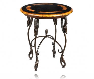 Opulence Round Accent Table