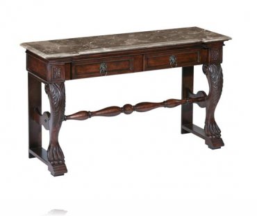 Windsor Two Drawer Carved Console